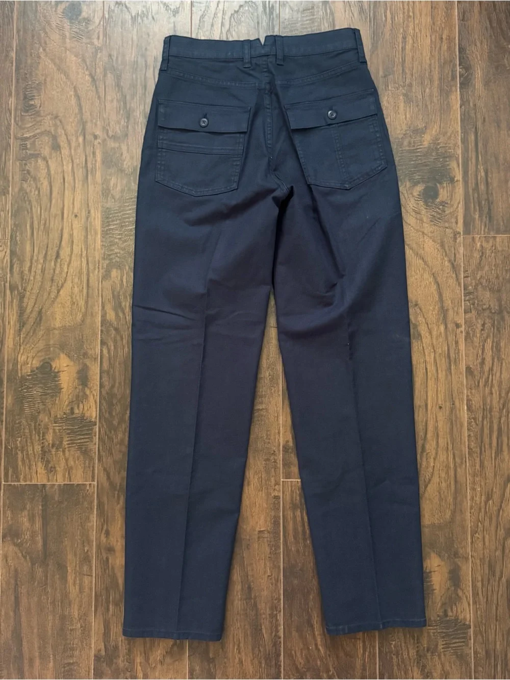 J. Crew Size 26T Navy Garment-Dyed Cargo Pant in Chino Twill Pants